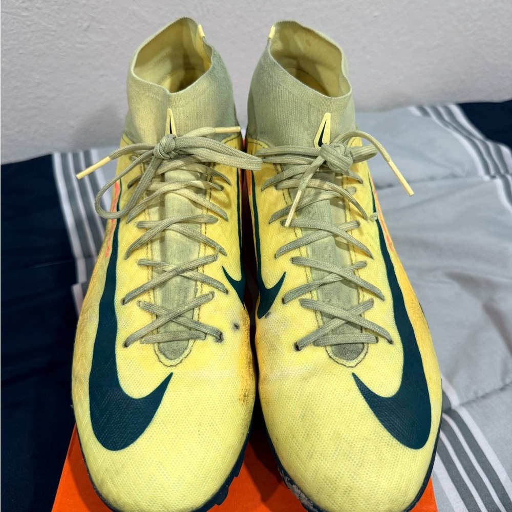 Nike Yellow Indoor Soccer Cleats